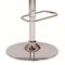 Armen Living Adele Adjustable Height Swivel Black Faux Leather and Walnut Wood Bar Stool with Chrome Base LCADSWBABLWA - alternate 4